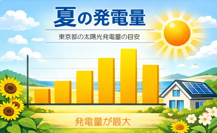 - 太陽光発電・蓄電池の販売及び工事専門会社|株式会社ソルト 東京都太陽光発電夏の発電量