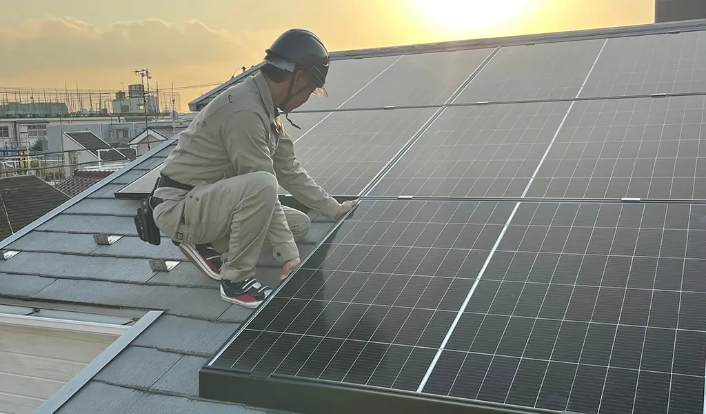 東京都大田区で太陽光発電4.6kW＋DMM大容量蓄電池30kWhを設置した施工実績