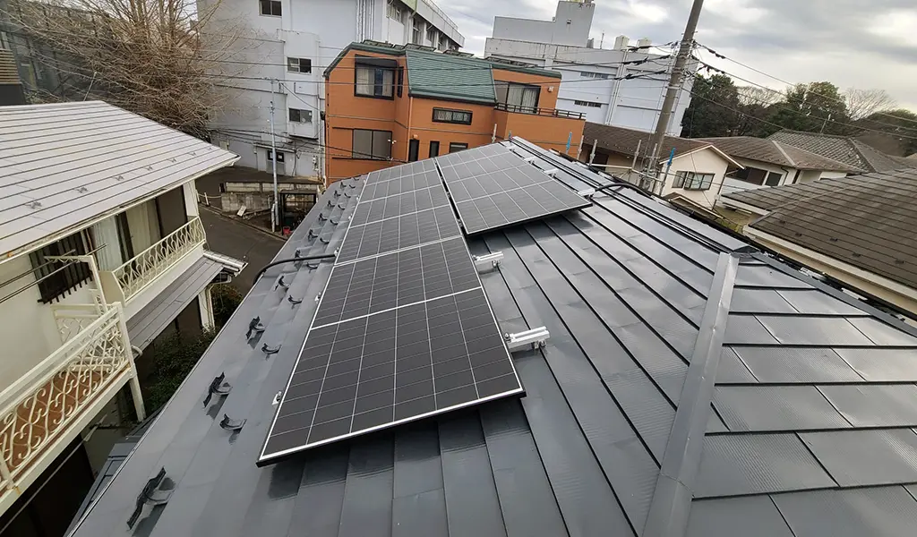 使用した太陽光発電システム