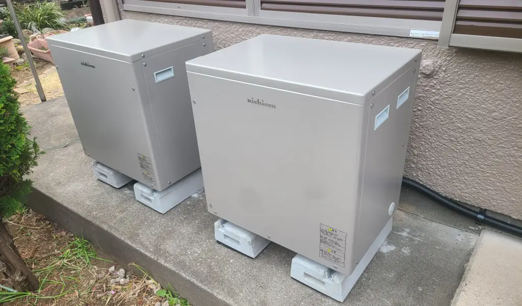 260619_5 - 東京都の補助金制度を活用した太陽光・蓄電池・V2H設置サポート|ソルト公式 19.9kWhの蓄電池で夜間利用と停電時に備える