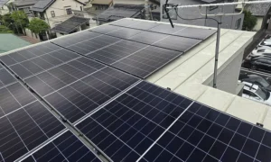 株式会社ソルトが設置した太陽光パネル